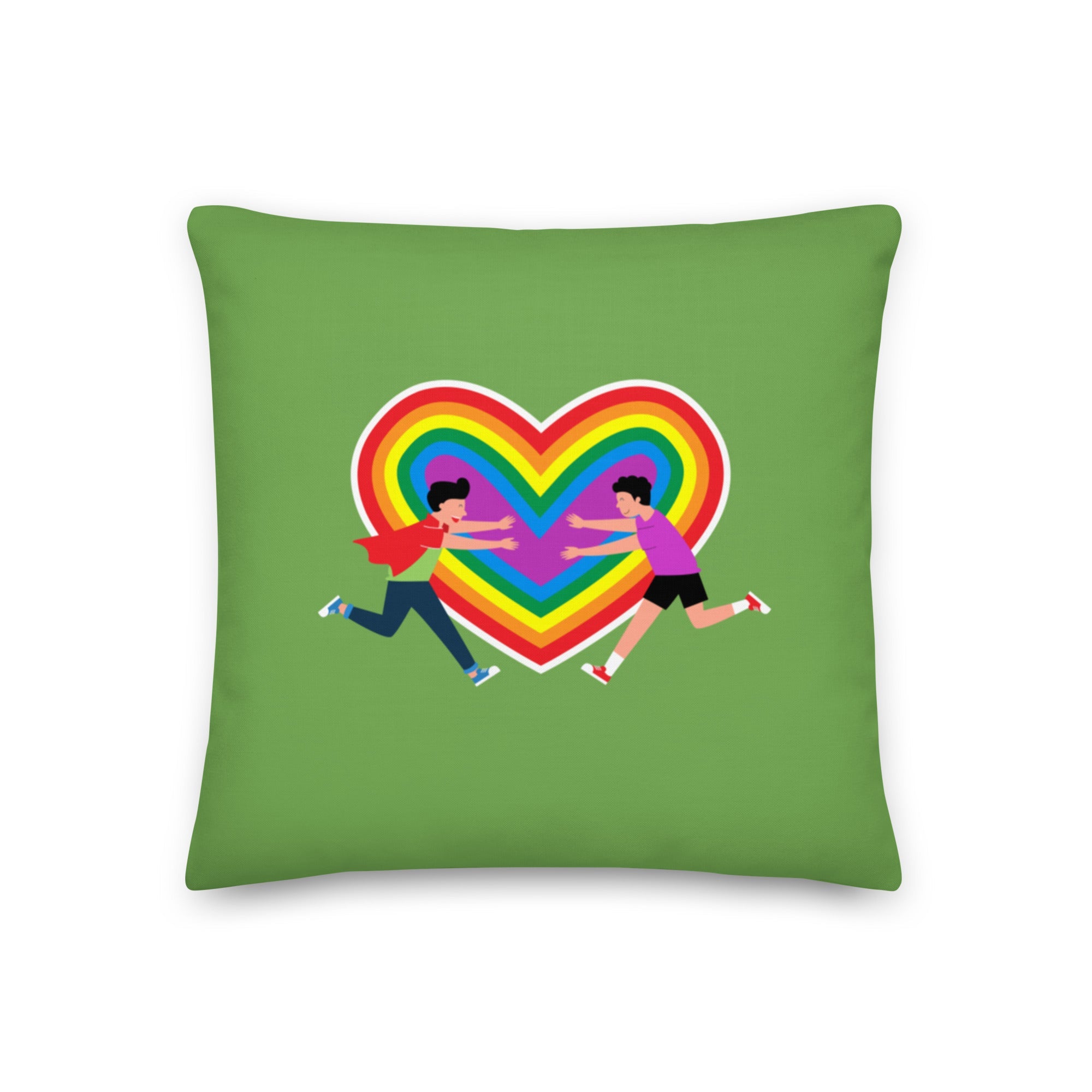 Gay Couple Pillow