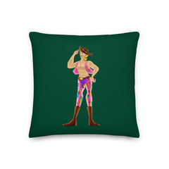 Gay Cowboy Pillow