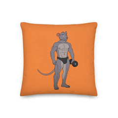 Gay Gym Rat Pillow