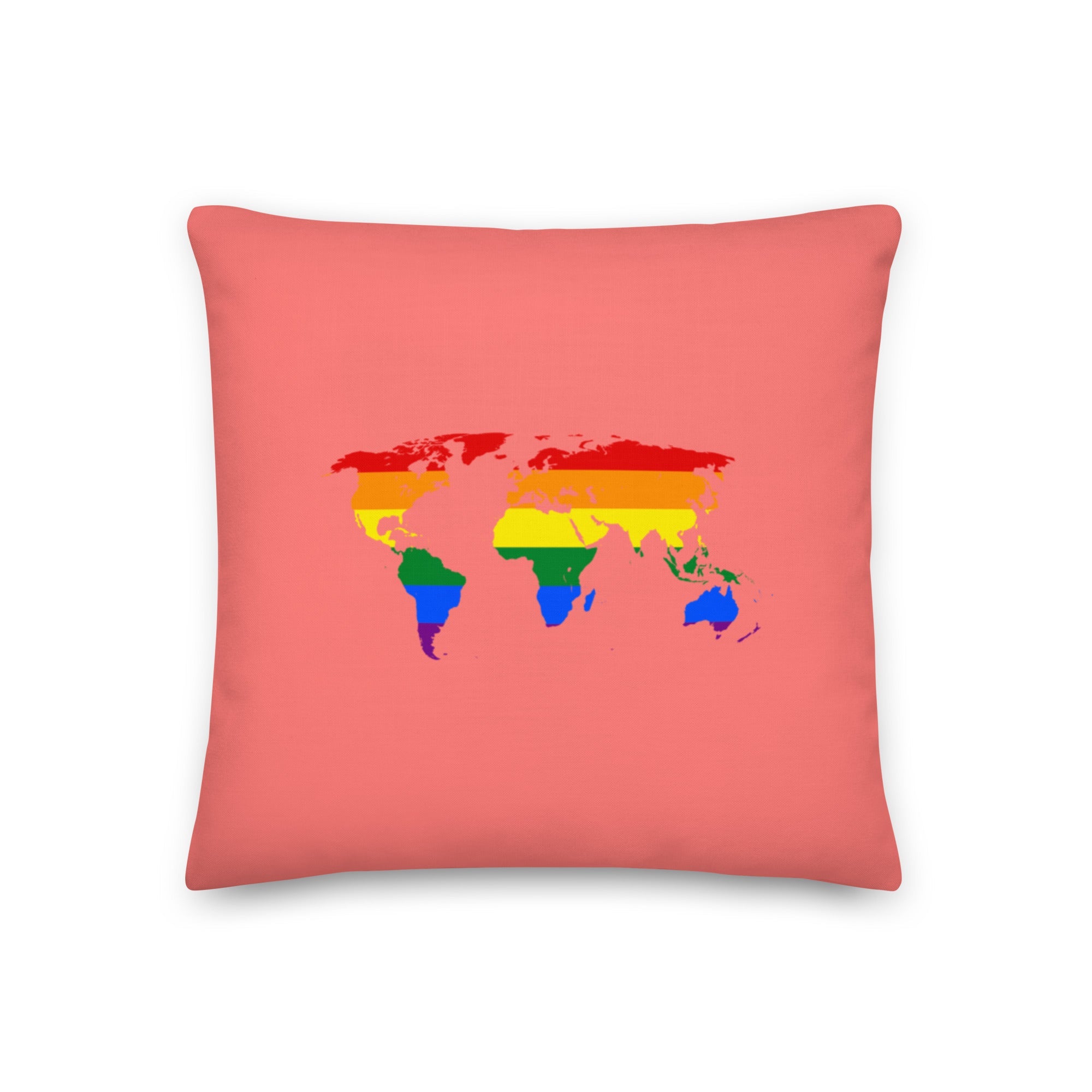 Gay Map Pillow