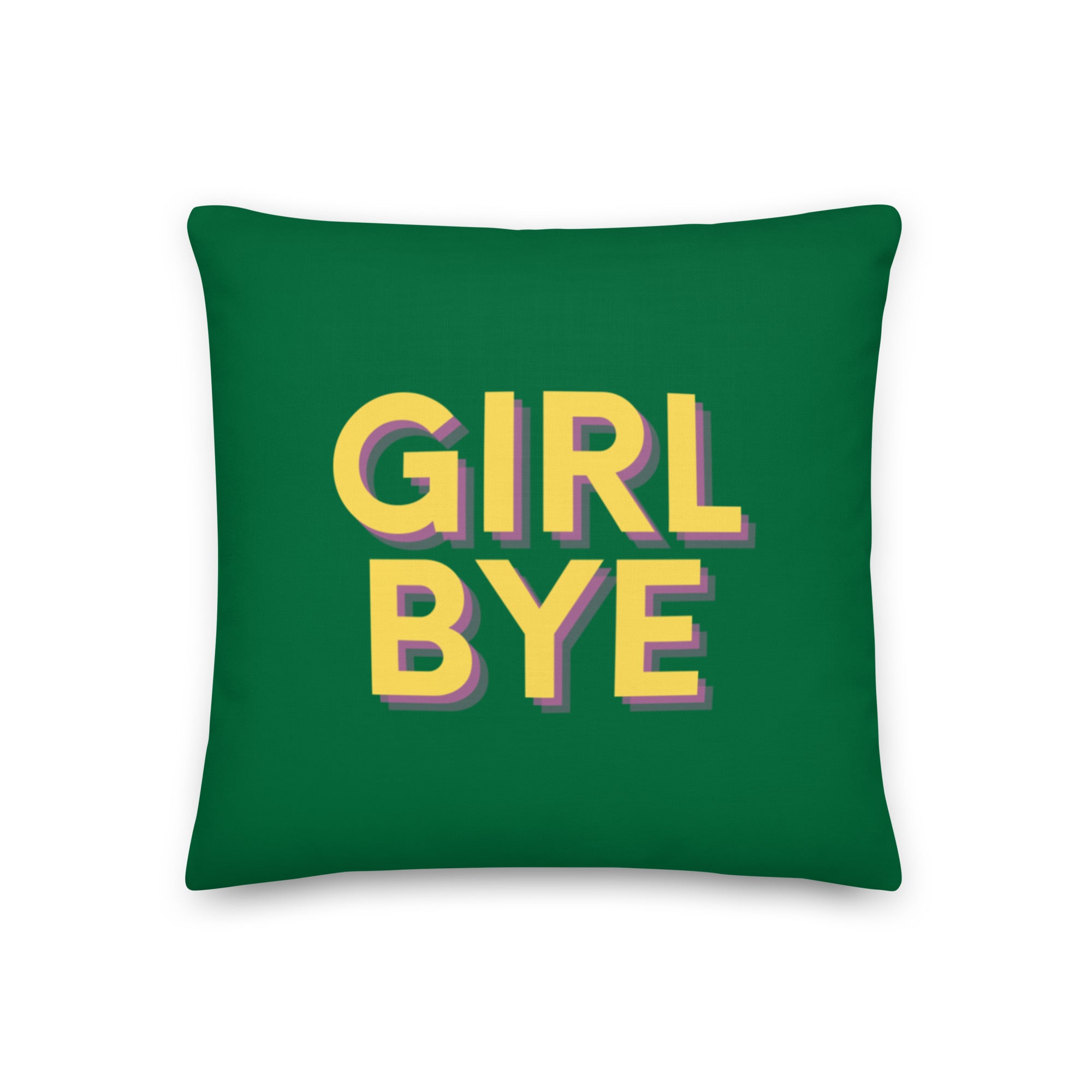 Girl Bye Pillow