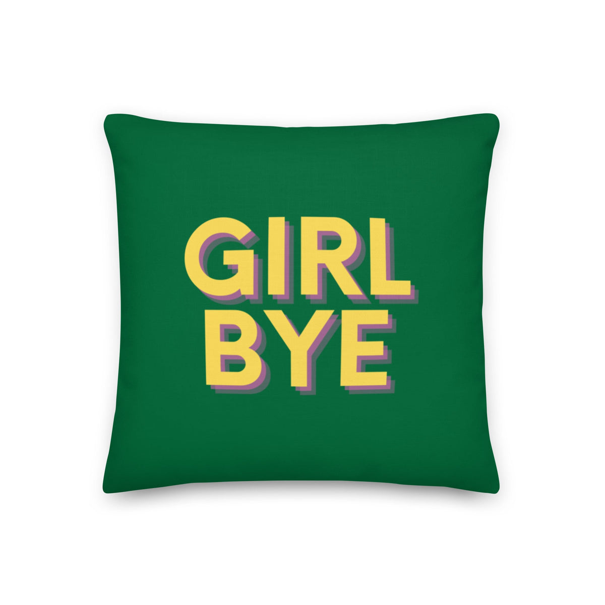 Girl Bye Pillow