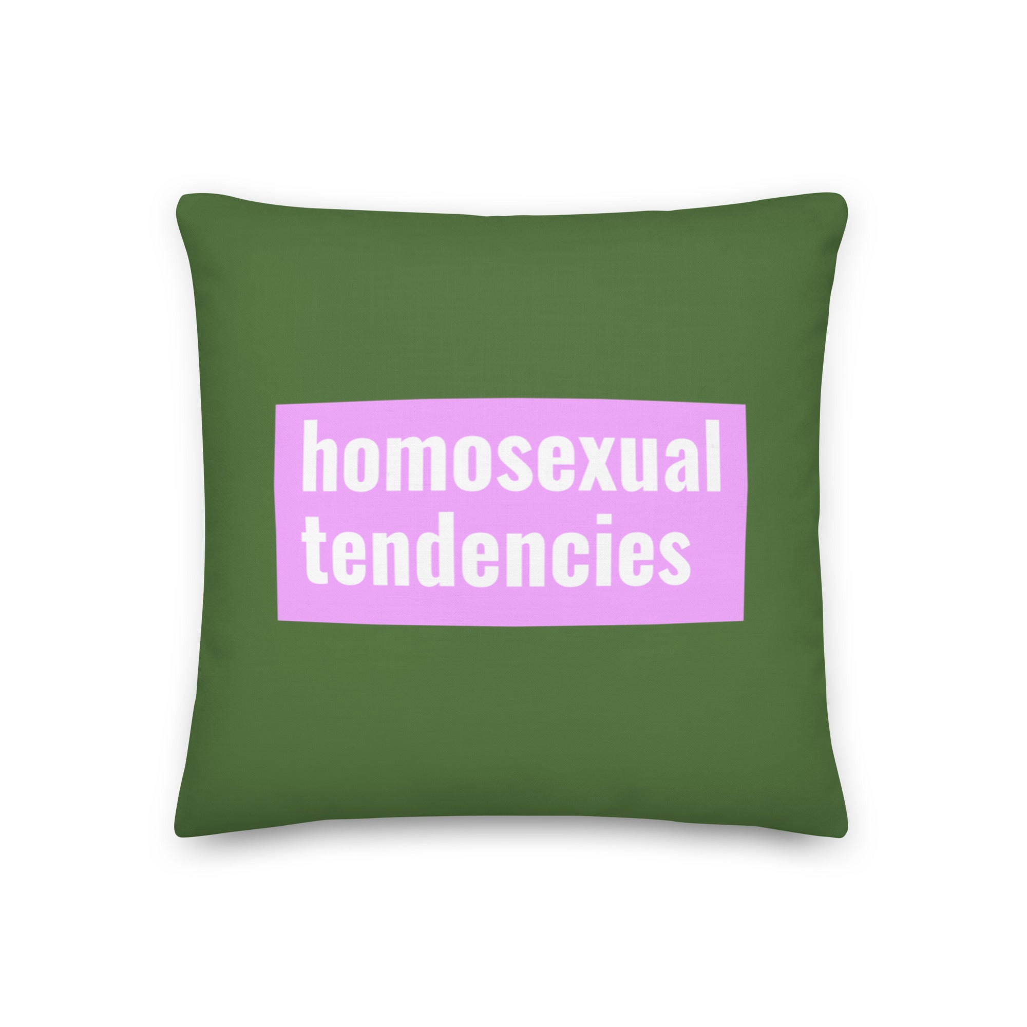Homosexual Tendencies Pillow