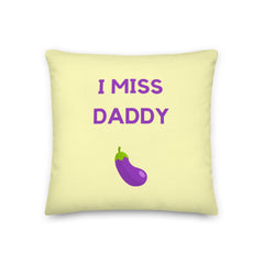 I Miss Daddy Pillow