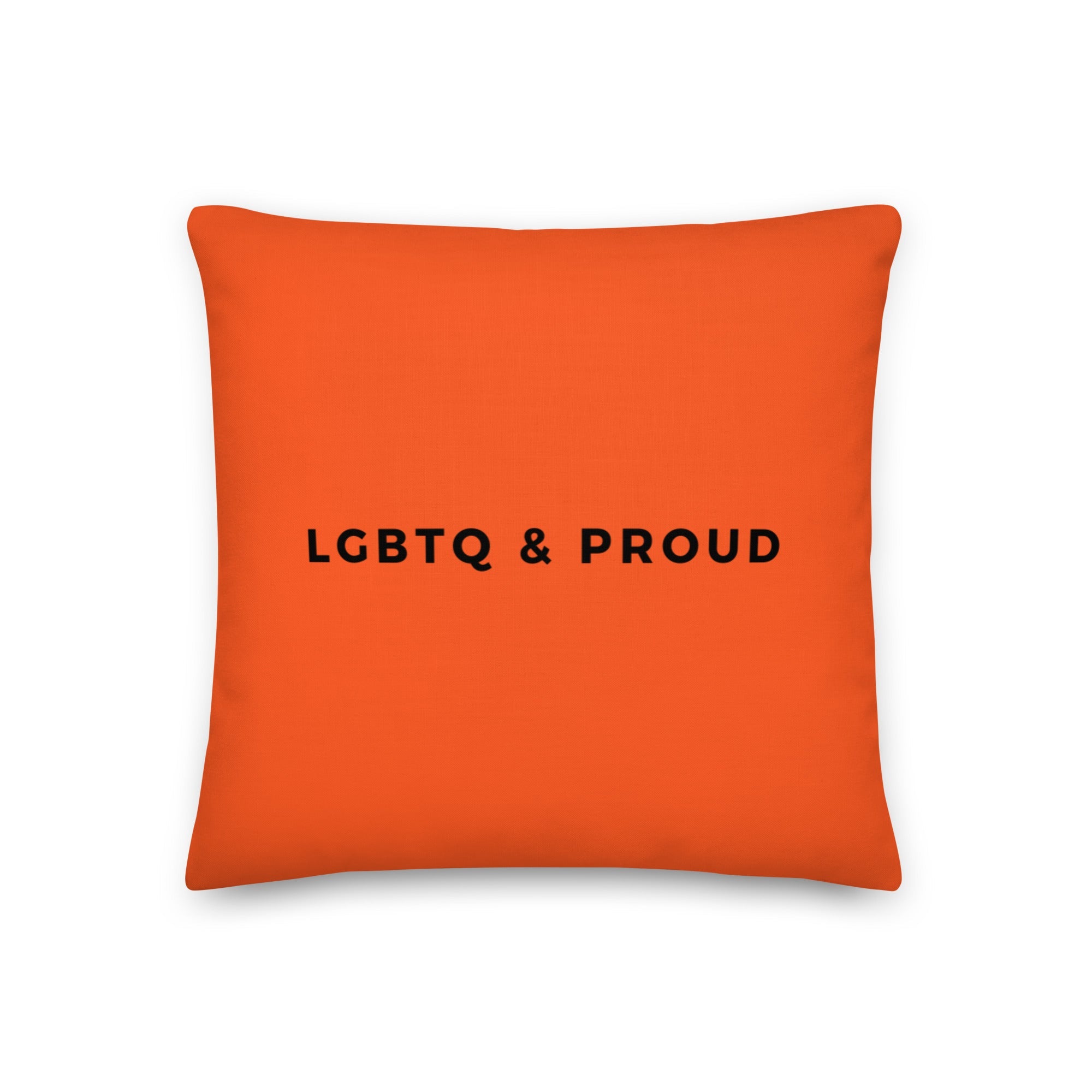 LGBTQ & Proud Pillow