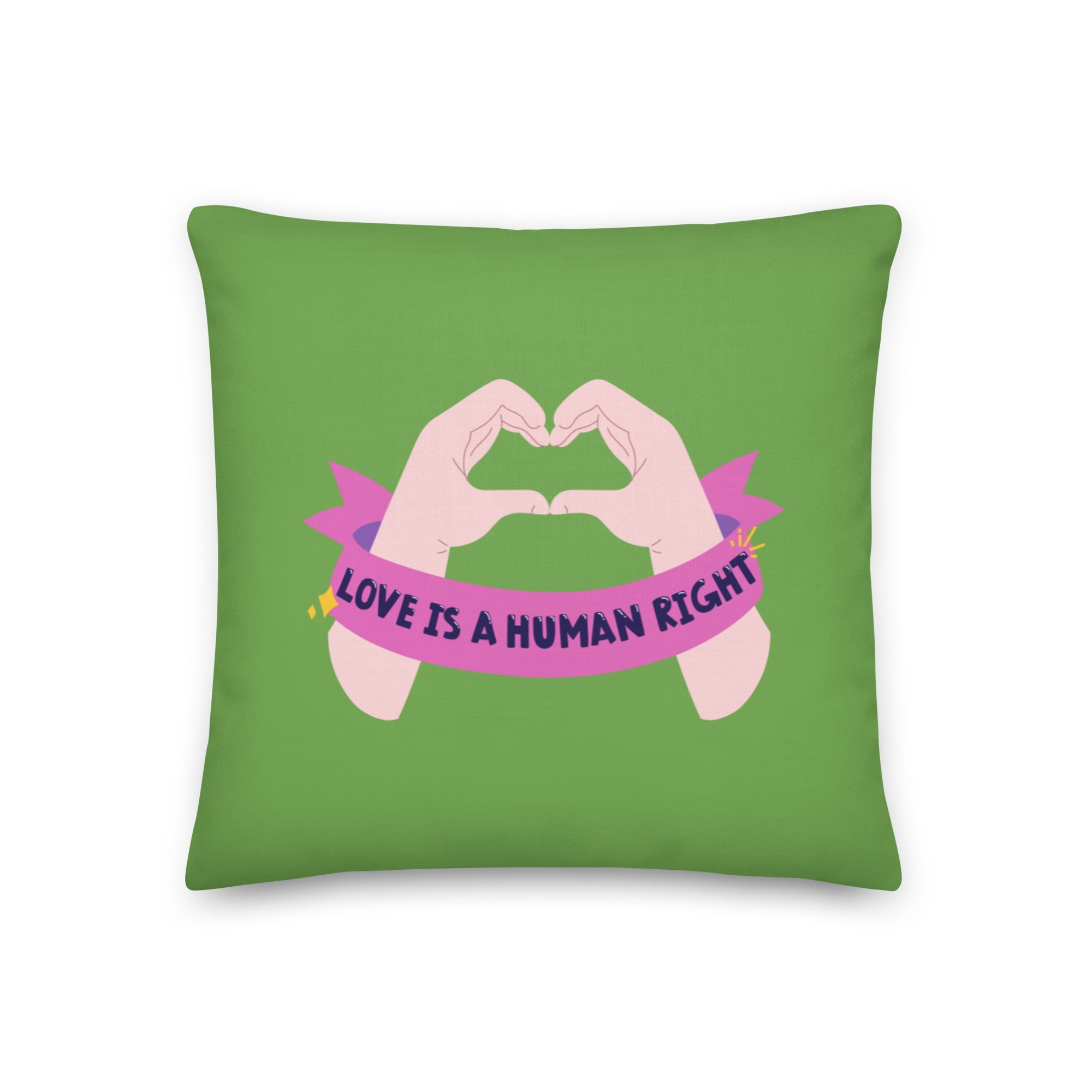 Love Is A Human Right Pillow