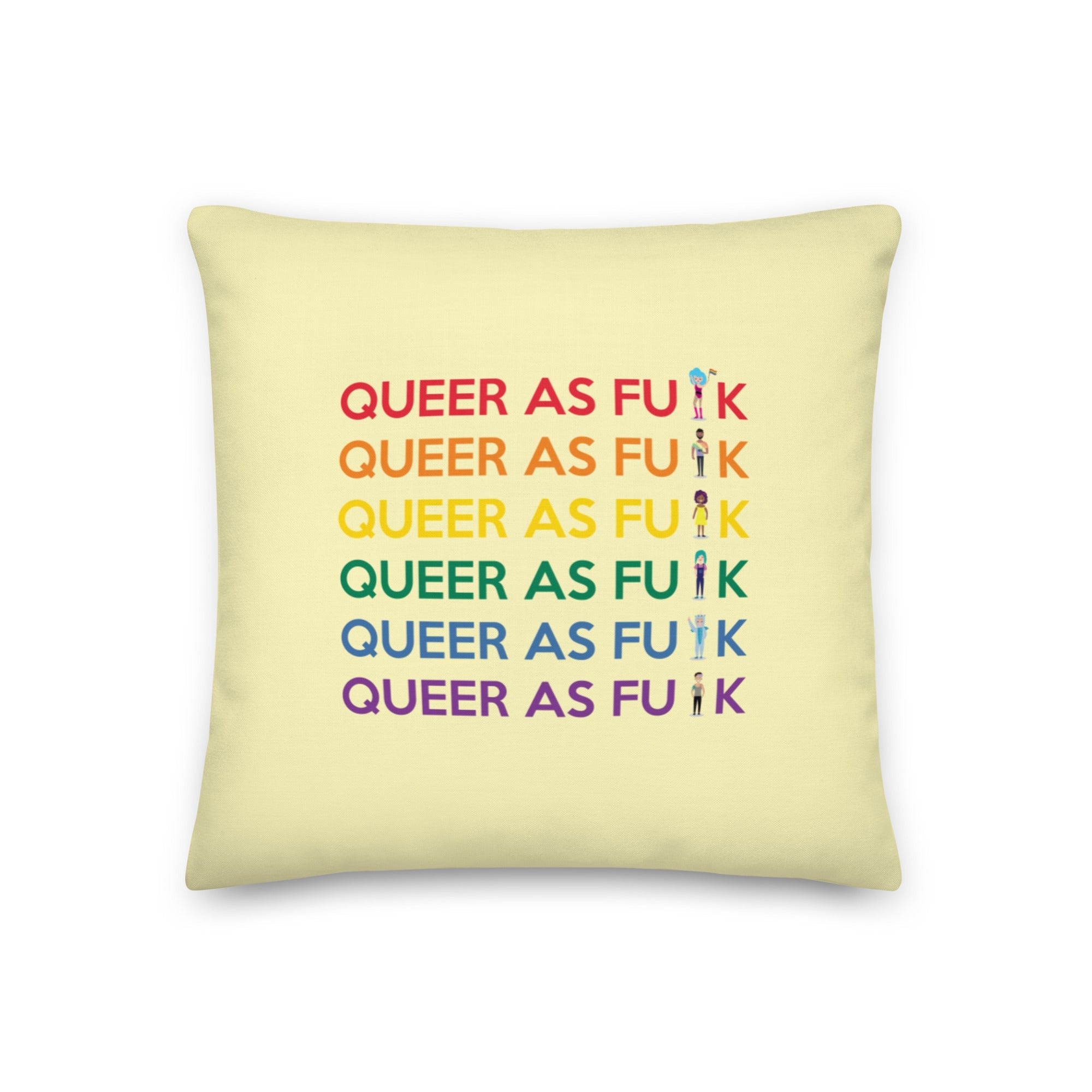 Queer As Fu*k Pillow