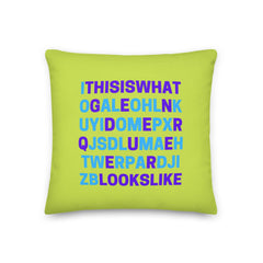 This Is What Genderqueer Looks Like Pillow