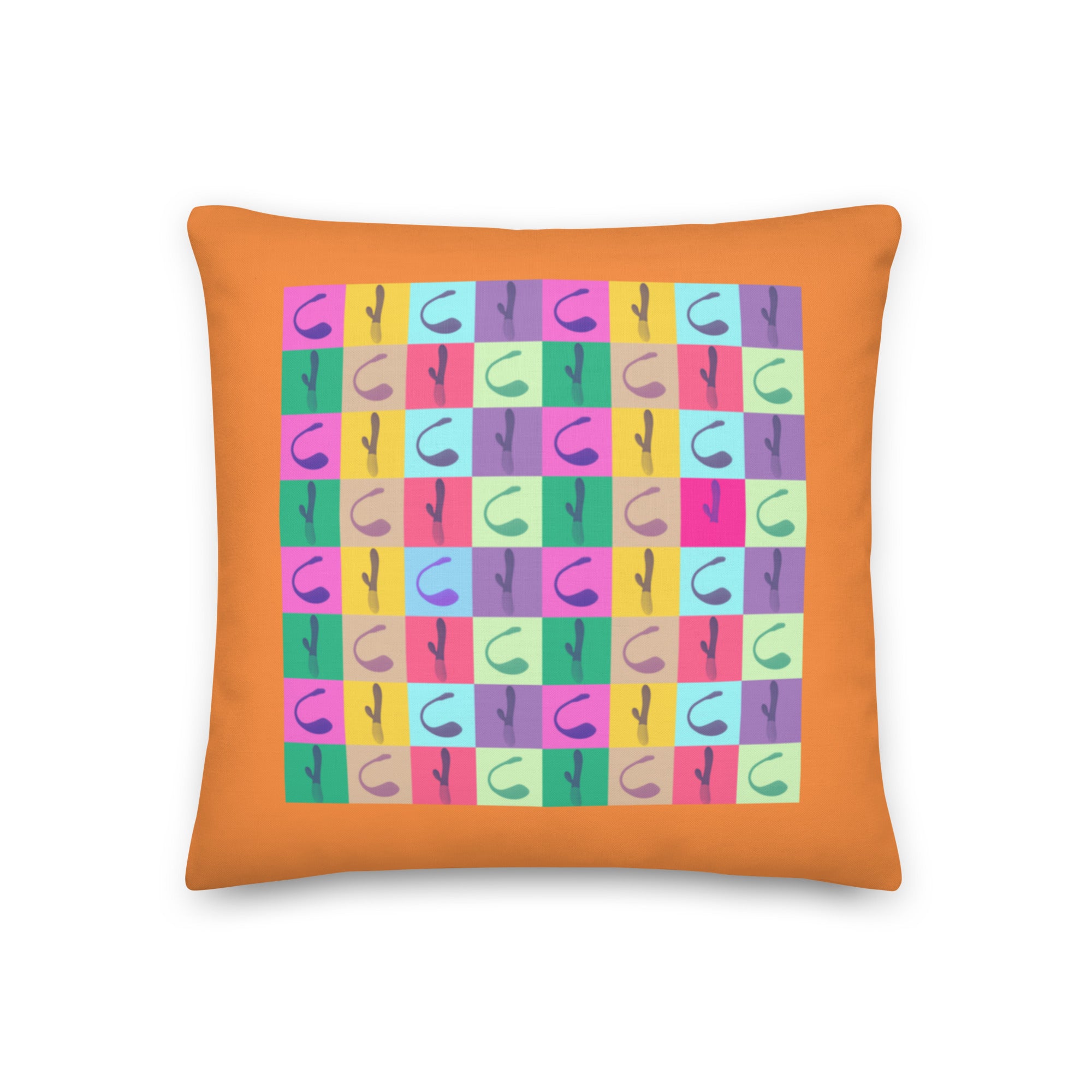 Vibrator Pop Art Pillow