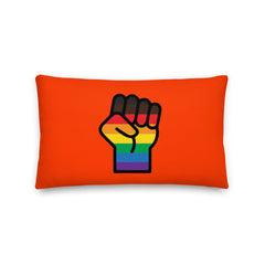 BLM LGBT Resist Pillow