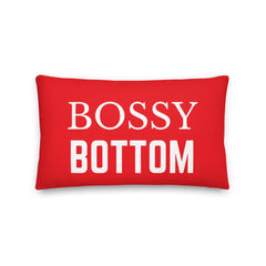 Bossy Bottom Pillow