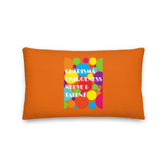 Charisma Uniqueness Nerve & Talent Pillow