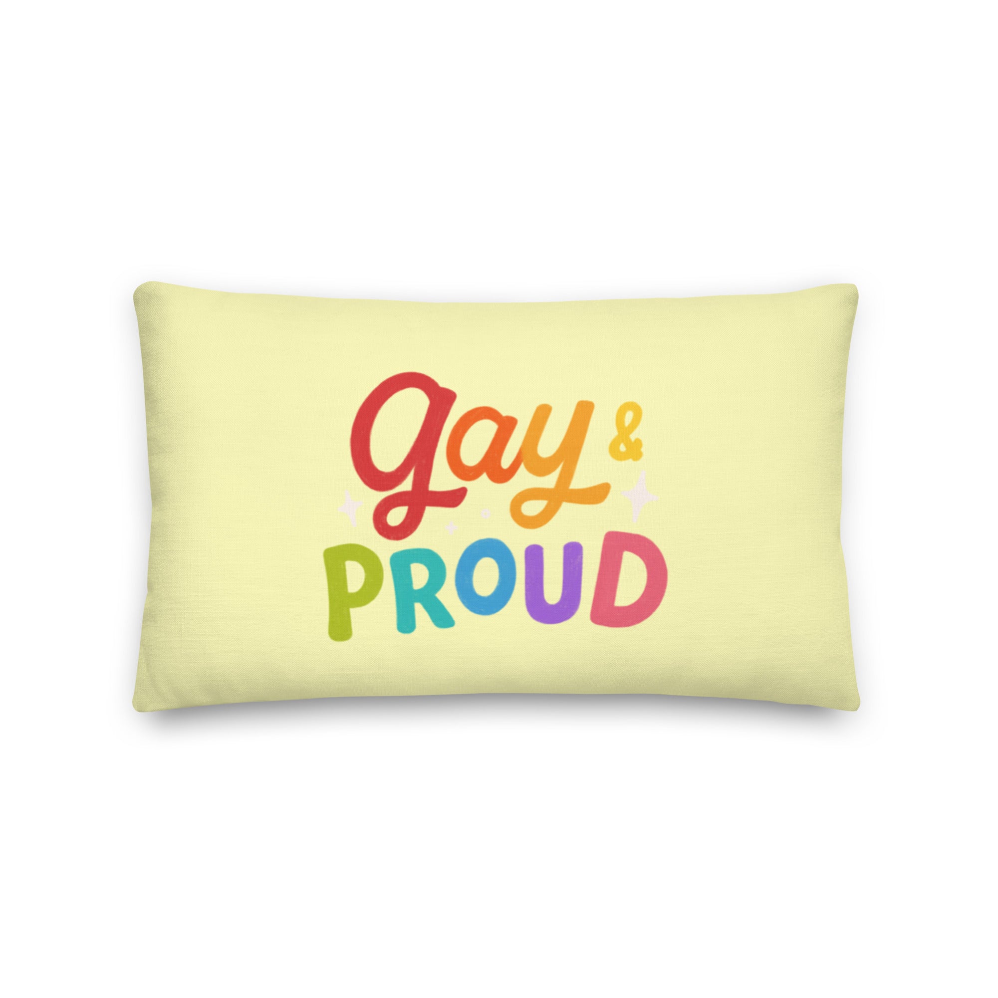 Gay & Proud Pillow