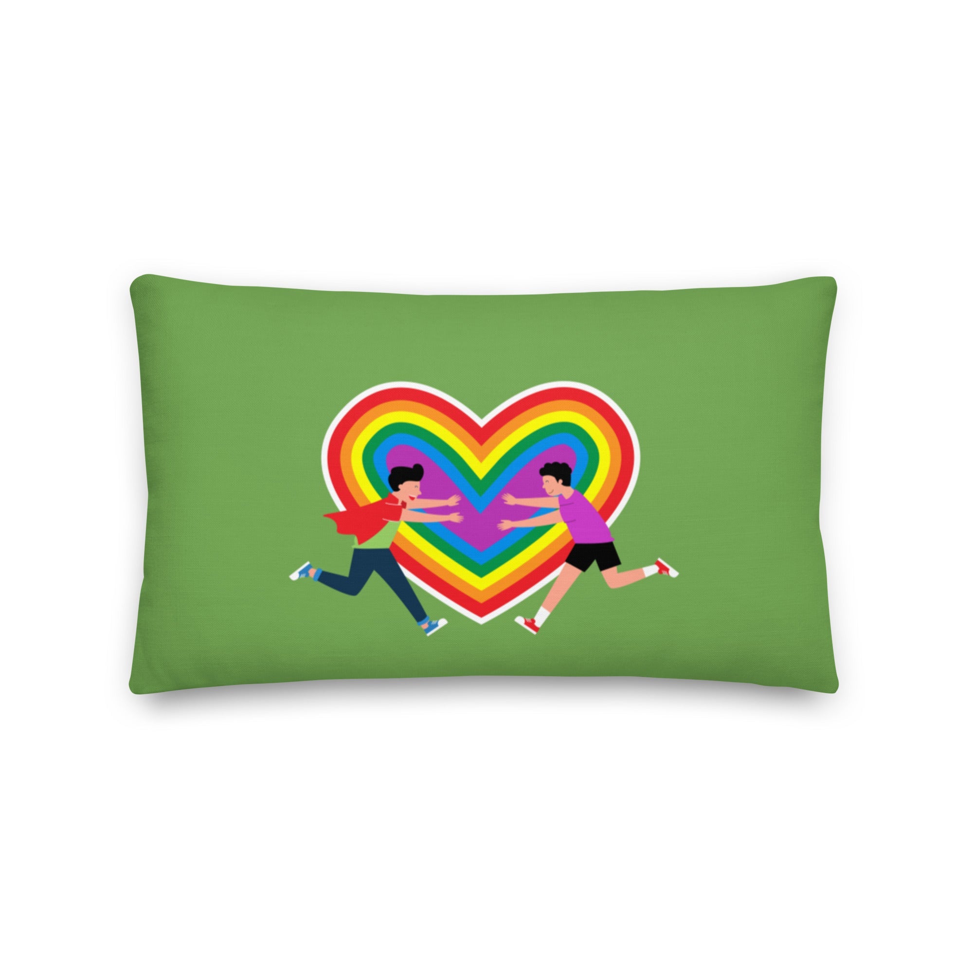 Gay Couple Pillow