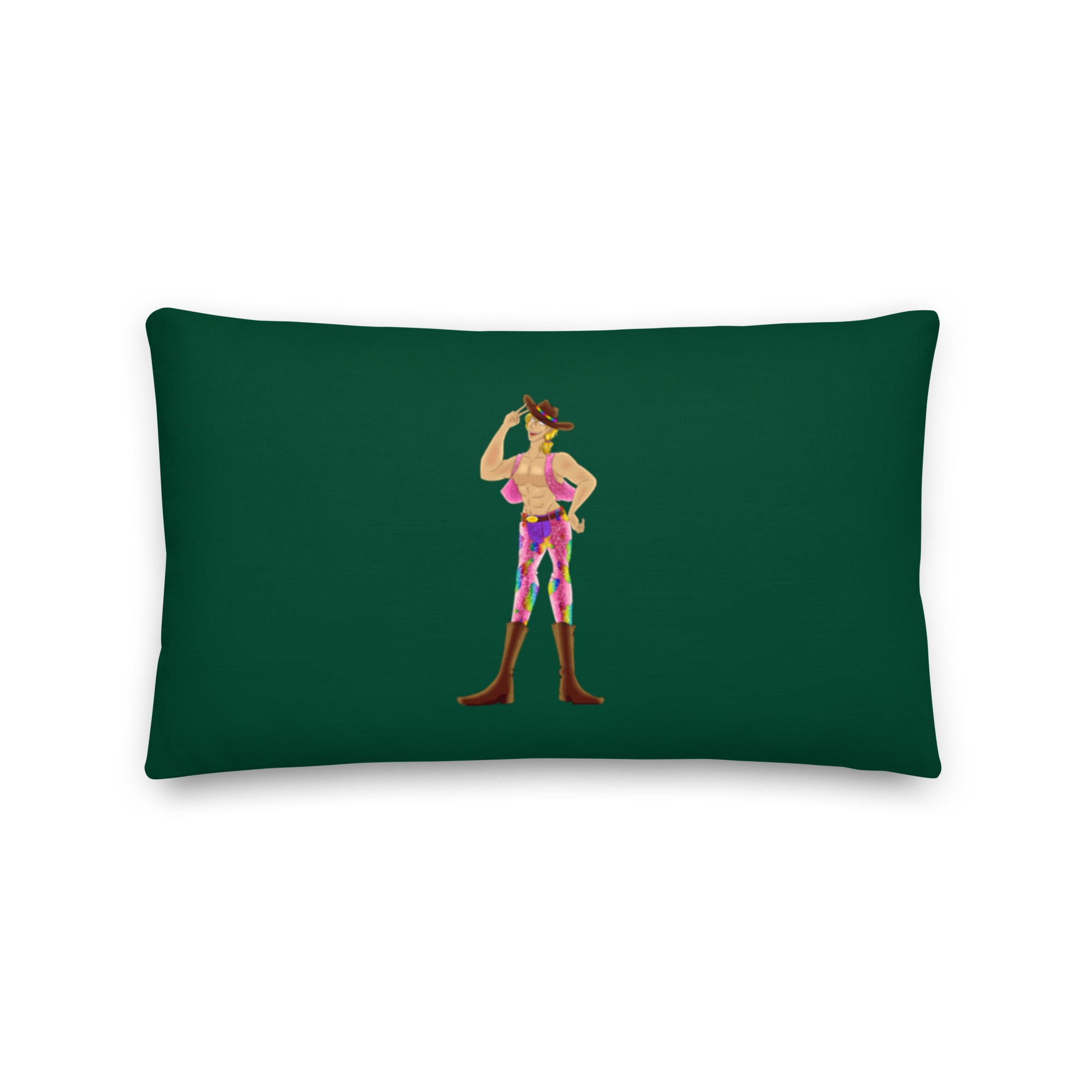 Gay Cowboy Pillow