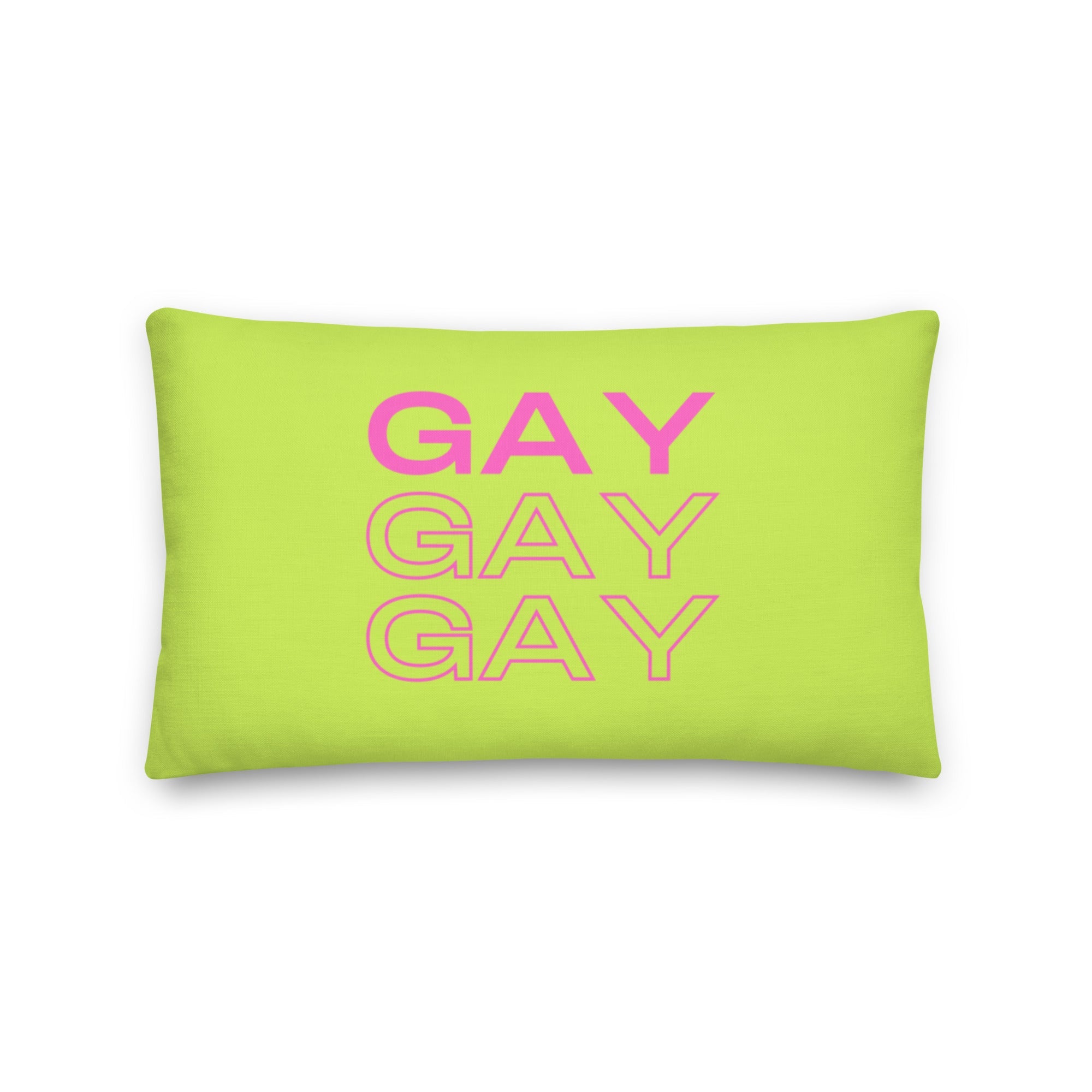 Gay Gay Gay Pillow
