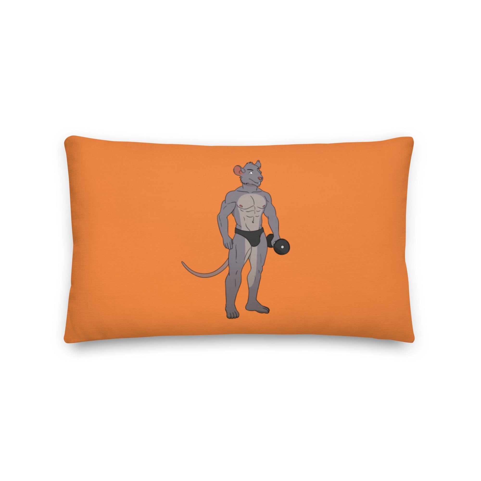 Gay Gym Rat Pillow