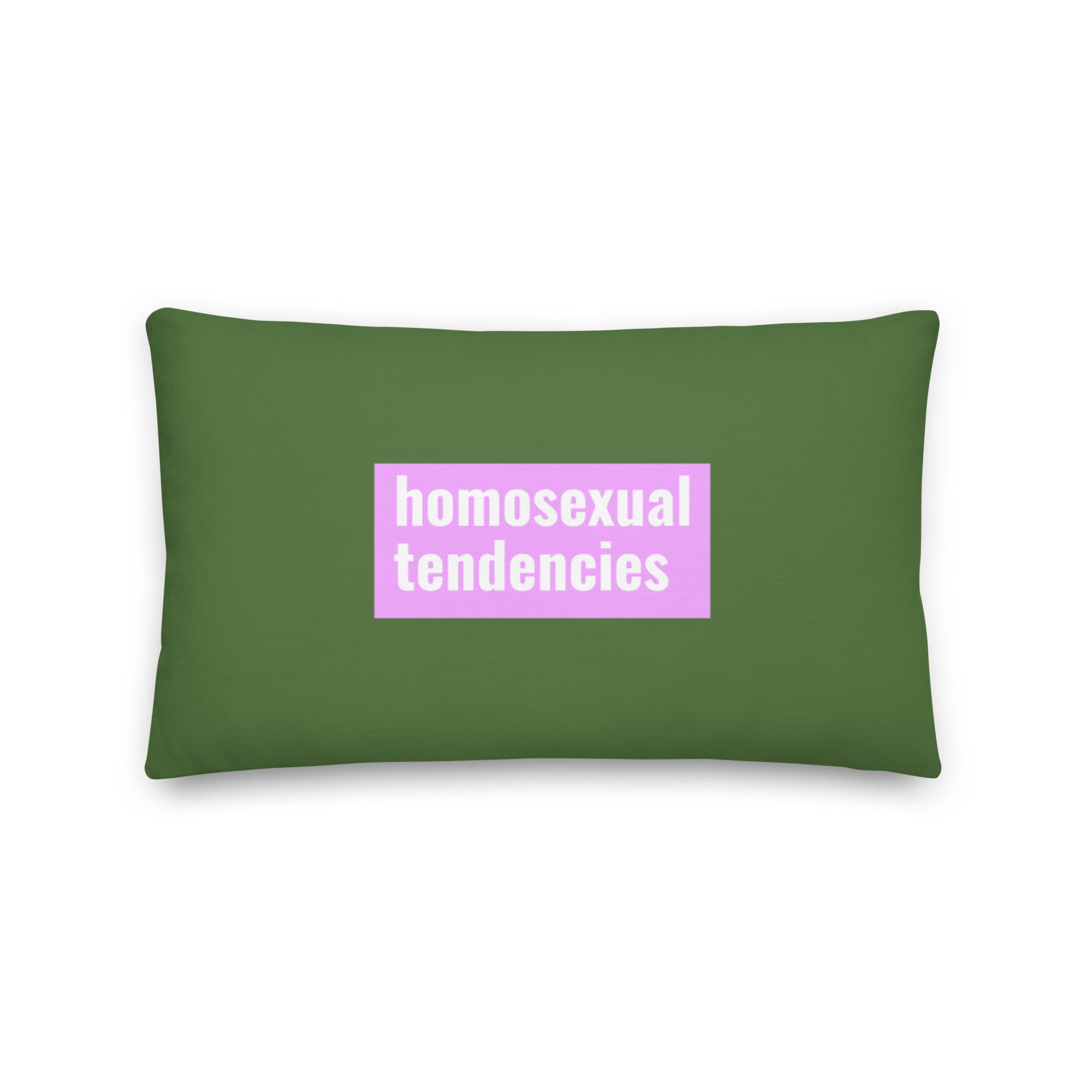 Homosexual Tendencies Pillow