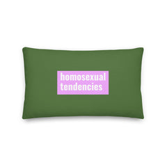 Homosexual Tendencies Pillow