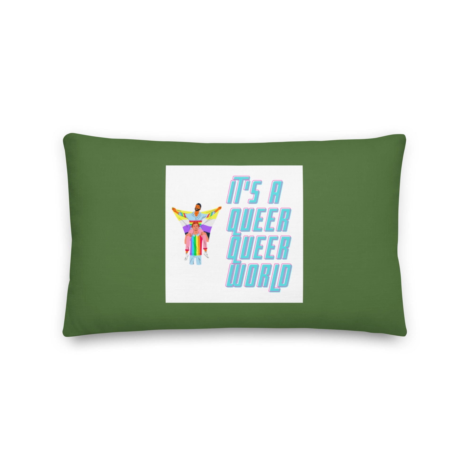 It's A Queer Queer World Pillow