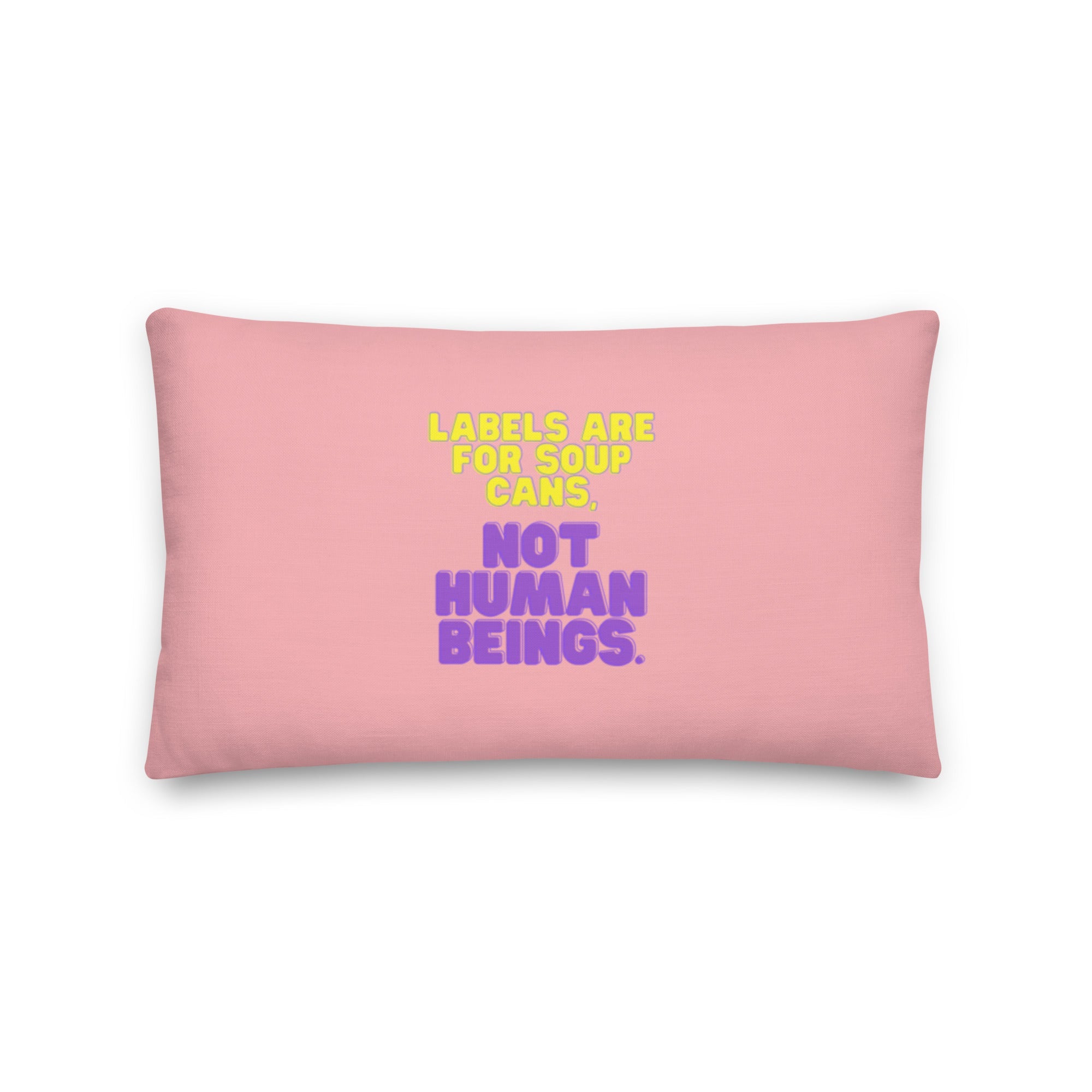 Labels Are For Soup Cans Pillow