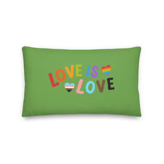 Love Is Love LGBTQ Pillow