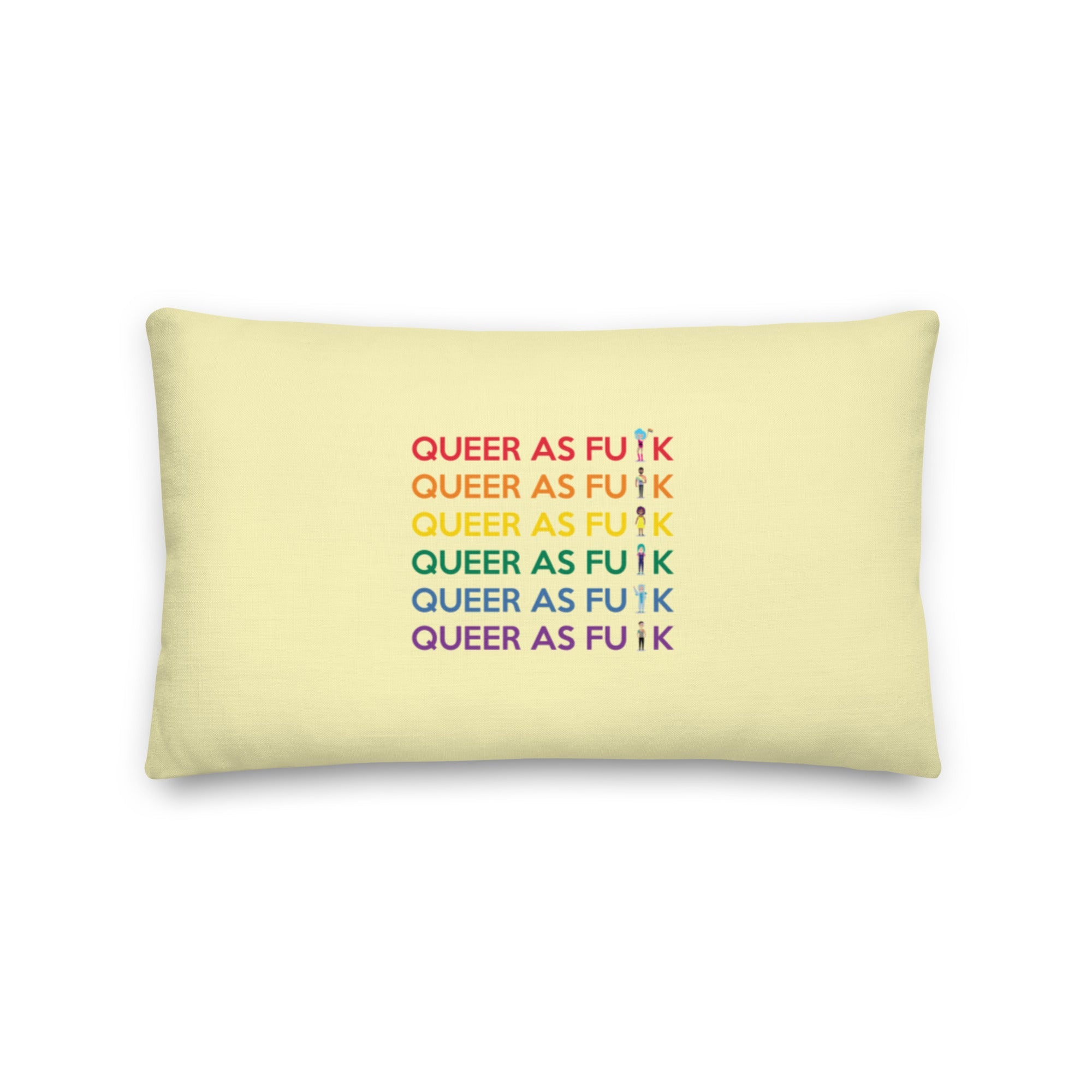 Queer As Fu*k Pillow