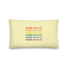 Queer As Fu*k Pillow