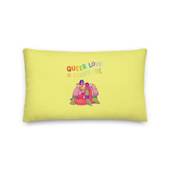 Queer Love Is Beautiful Pillow