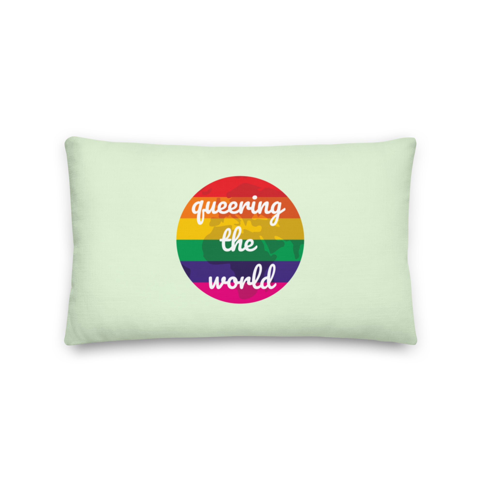 Queering The World Pillow