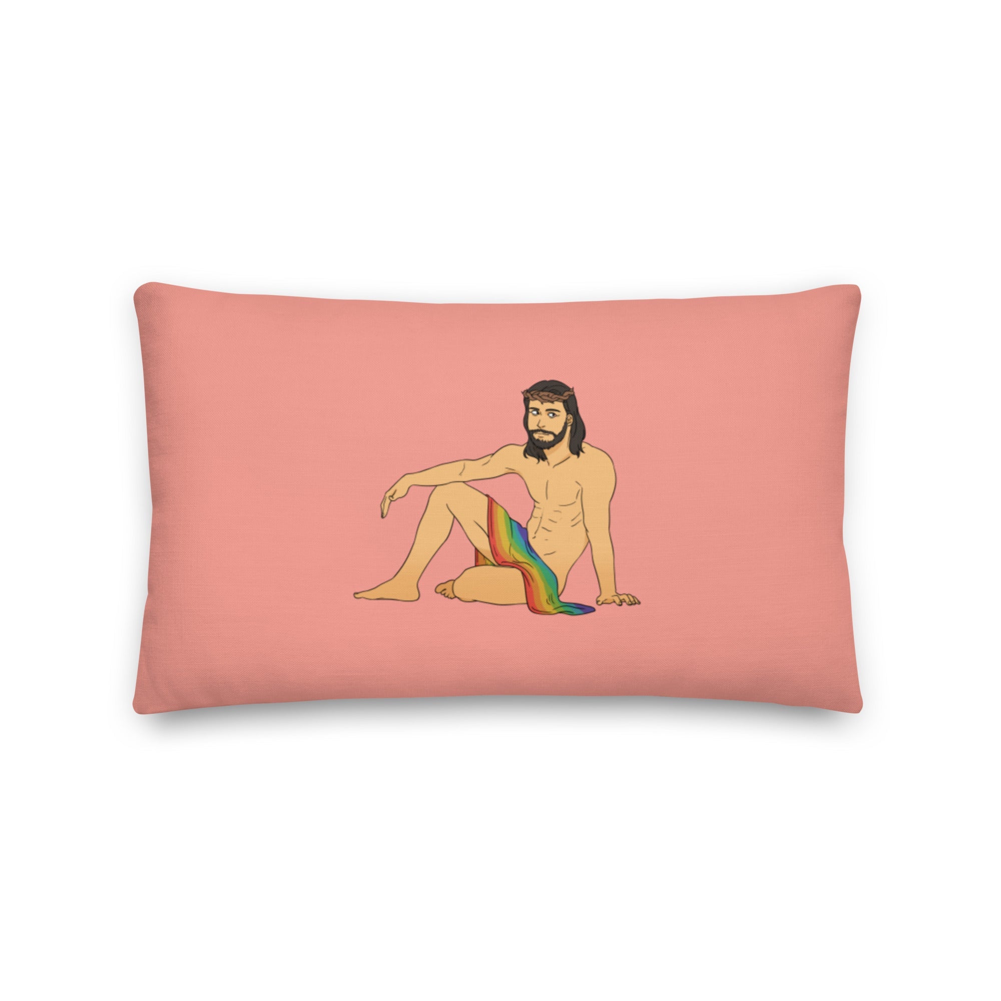 Sexy Gay Jesus Pillow