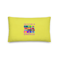 The Future Is Genderless Pillow