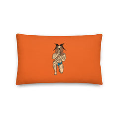 Throat Goat Pillow