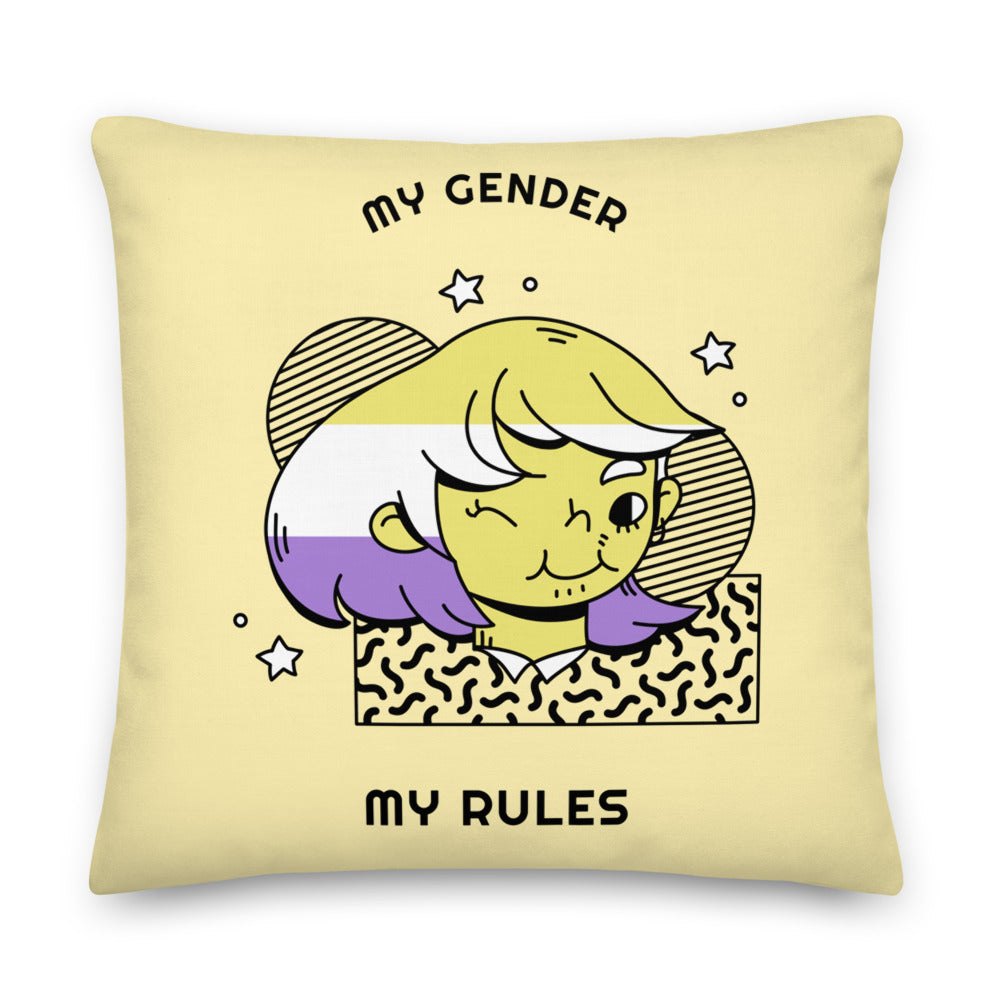 My Gender My Rules Premium Pillow