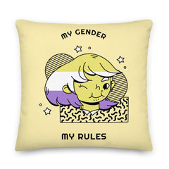 My Gender My Rules Premium Pillow