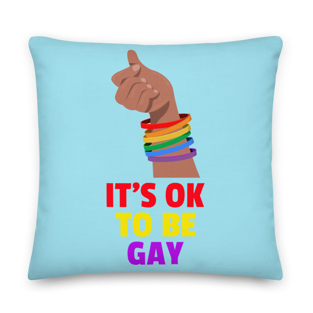 It's Ok To Be Gay Premium Pillow