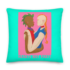 Hearts Not Parts Premium Pillow