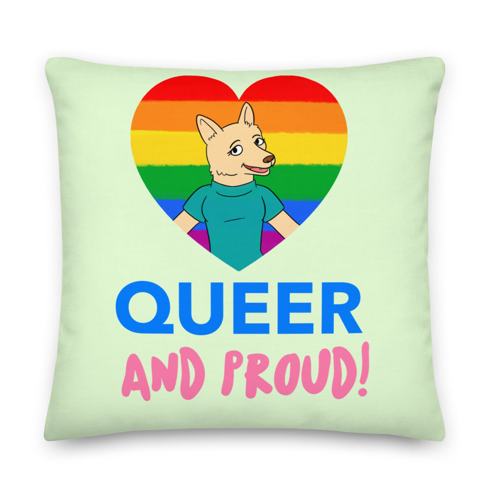 Queer And Proud Premium Pillow