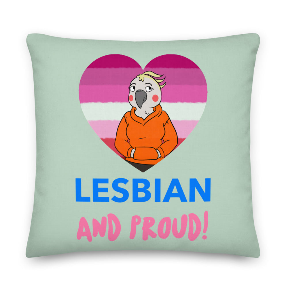 Lesbian And Proud Premium Pillow