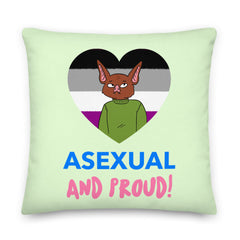 Asexual And Proud Premium Pillow