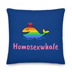 Homosexwhale Premium Pillow