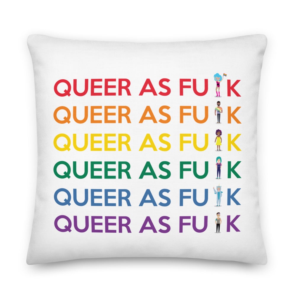 Queer As Fu#k Premium Pillow