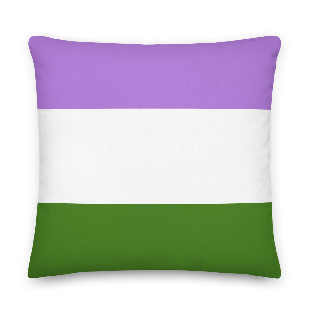 Genderqueer Premium Pillow