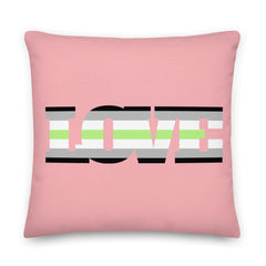 Agender Love Pillow