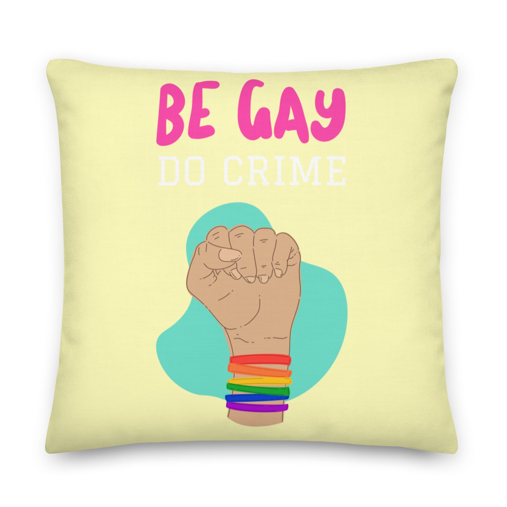 Be Gay Do Crime Pillow