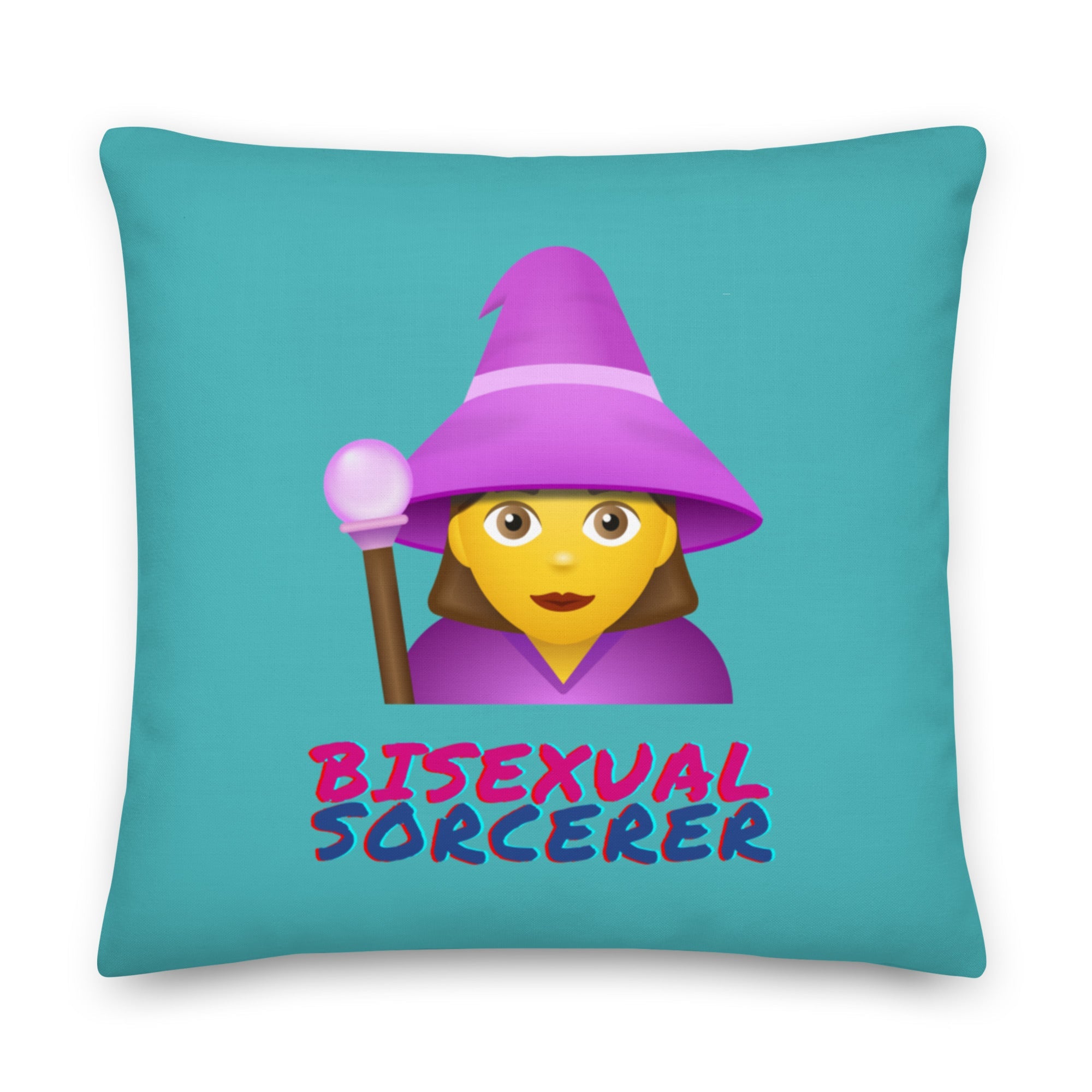 Bisexual Sorcerer Pillow