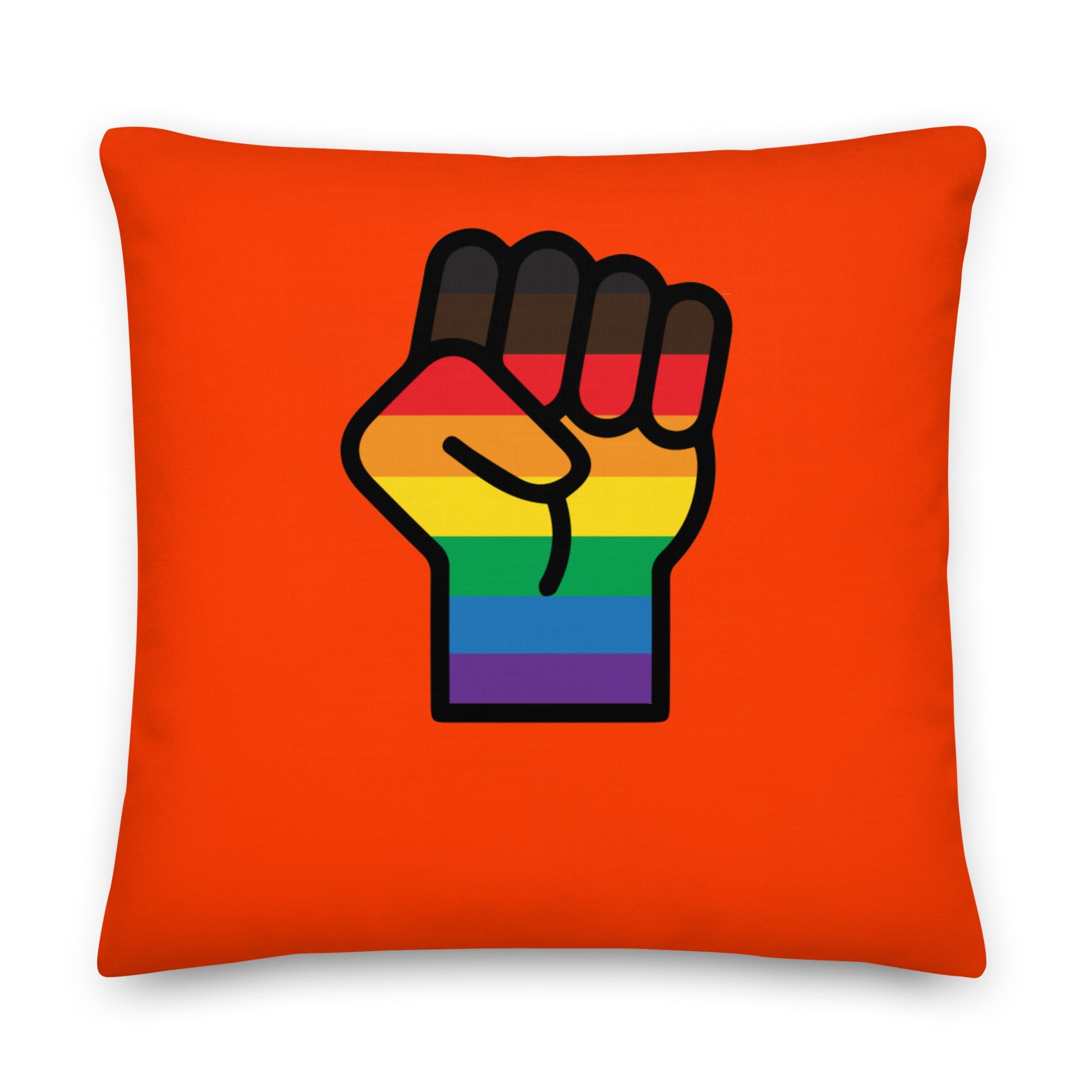BLM LGBT Resist Pillow