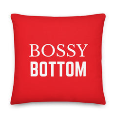 Bossy Bottom Pillow