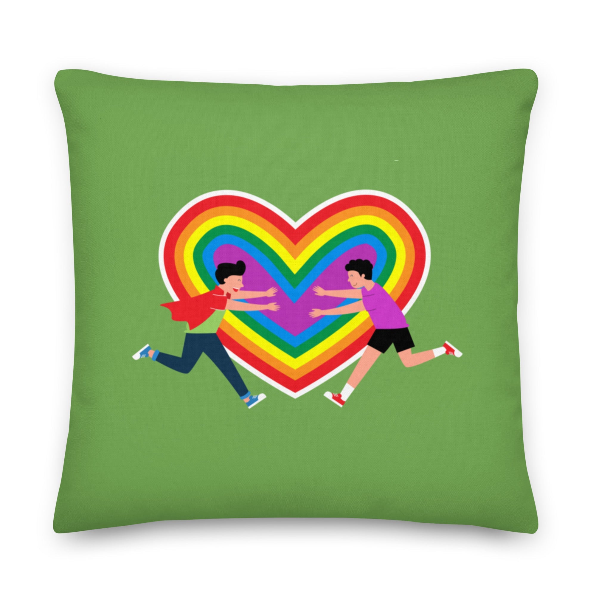 Gay Couple Pillow
