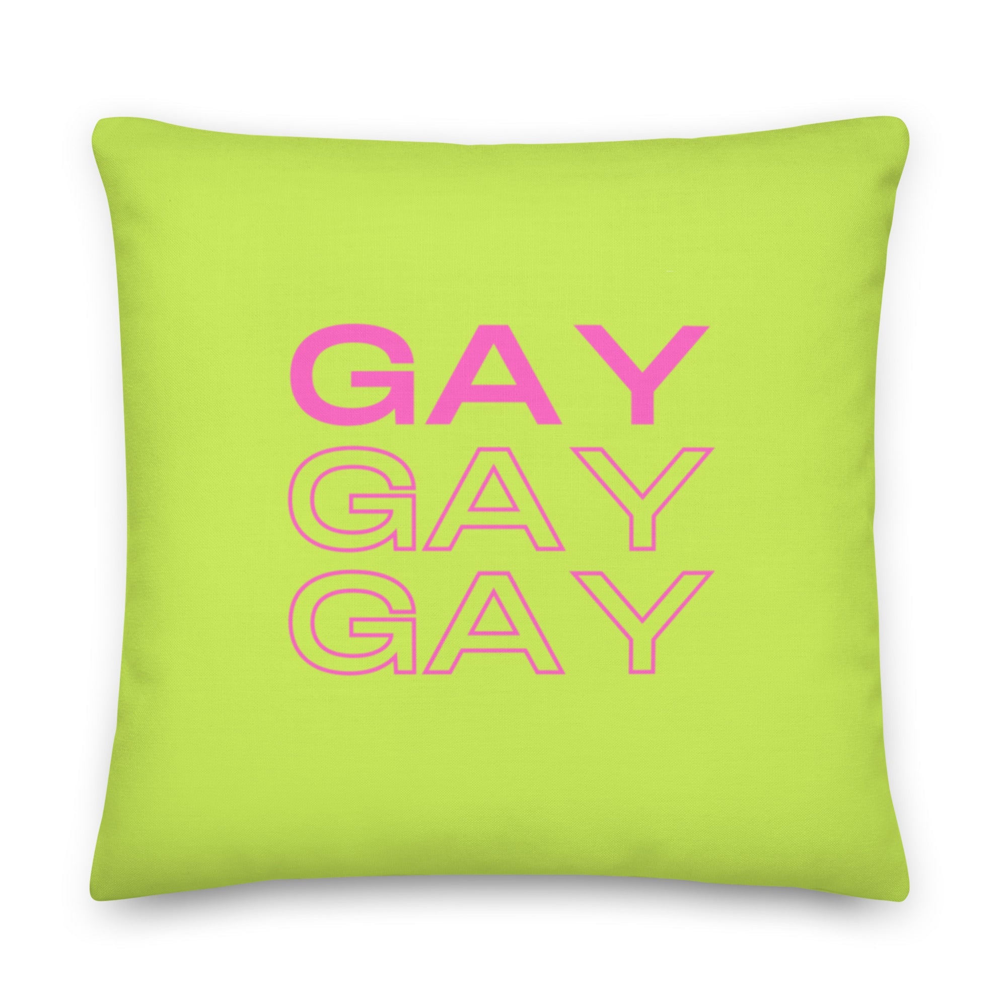 Gay Gay Gay Pillow